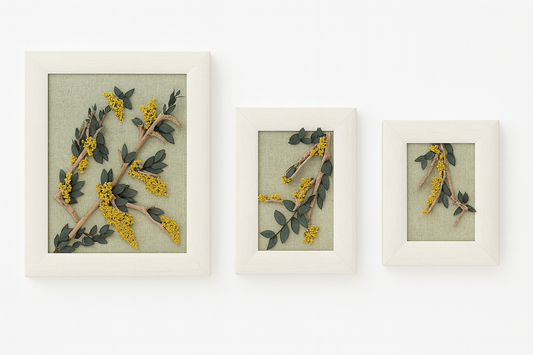 Destellos  (31×25×2 cm / 24×19×2 cm / 19×15×2 cm)